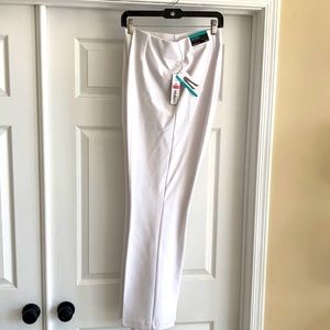 White strait cut slacks.  Size XL